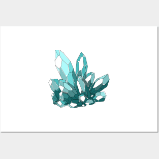 Crystals Posters and Art